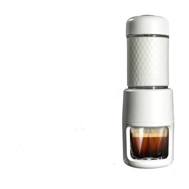 Kit Café Nomade SODIAL - Machine à Café Portable + Tasse Inox - Pour Camping